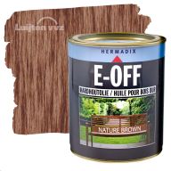 Hermadix E-Off Hardhout Olie Nature Brown