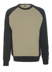 Mascot Witten Sweater Khaki - Zwart