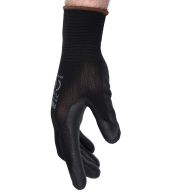 Finixa Pu Coated Handschoen Zwart Maat M 12 Paar